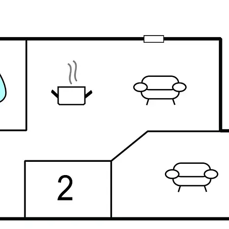 Holiday home 2 Bedroom Beautiful In